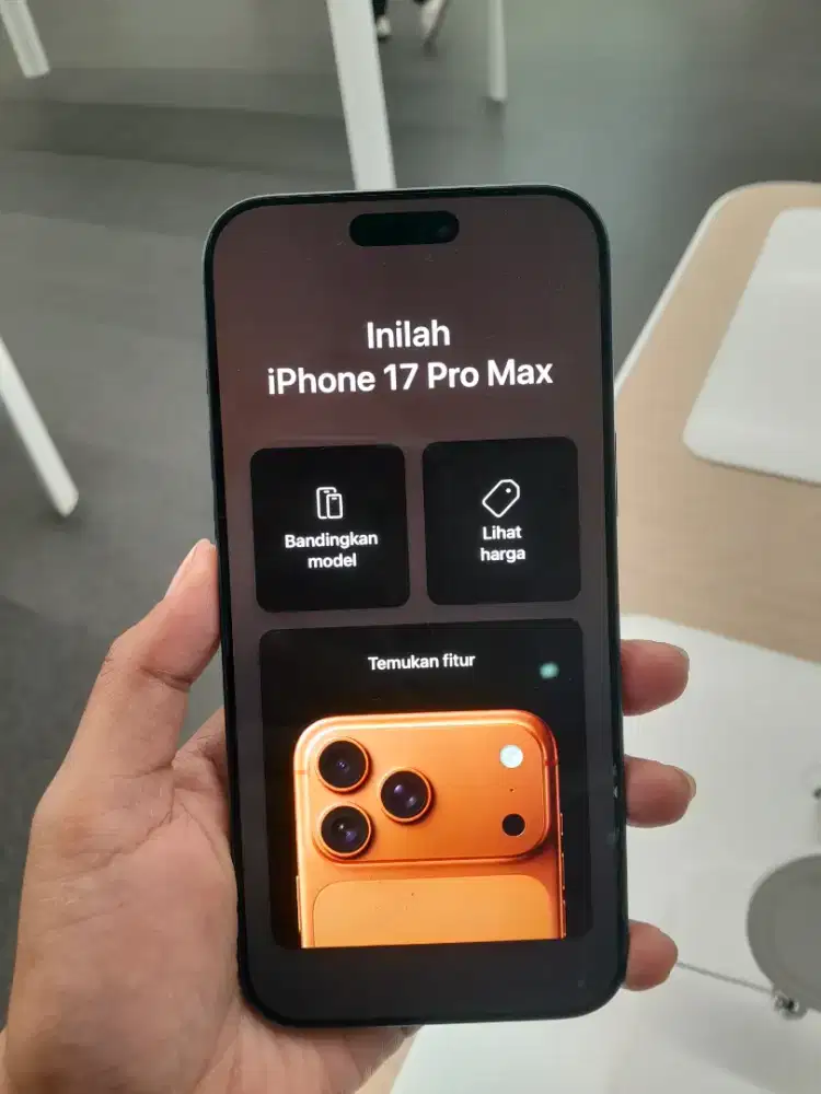 Cicilan iPhone 17 promax deepblue HOME CREDIT