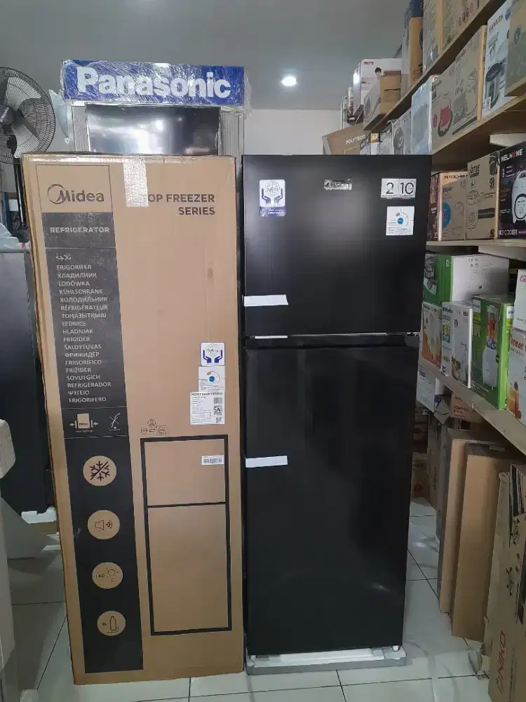 Kulkas 2 pintu MIDEA MDRT 385 MTB