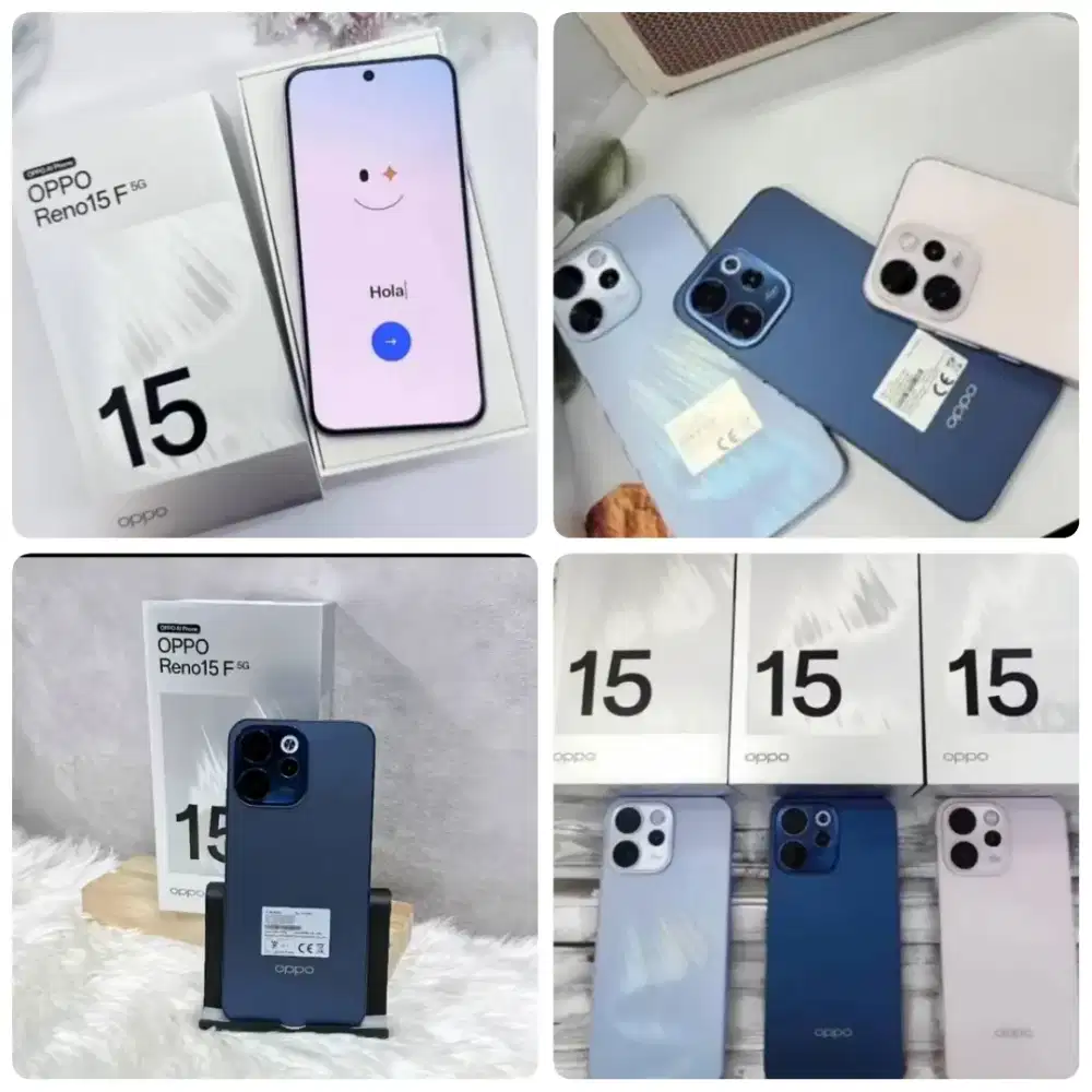 Oppo Reno 15F 5G 8/256GB Bisa Kredit Tanpa DP