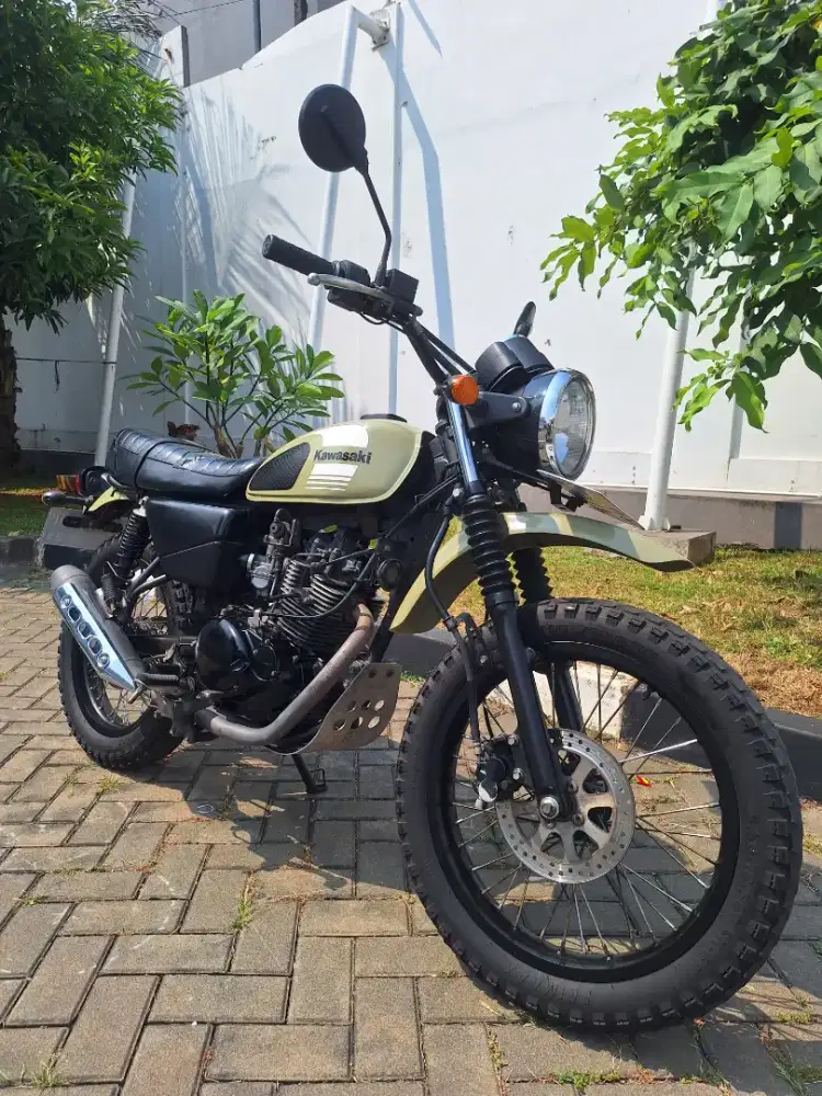 Kawasaki W175 TR Green Olive 2021
