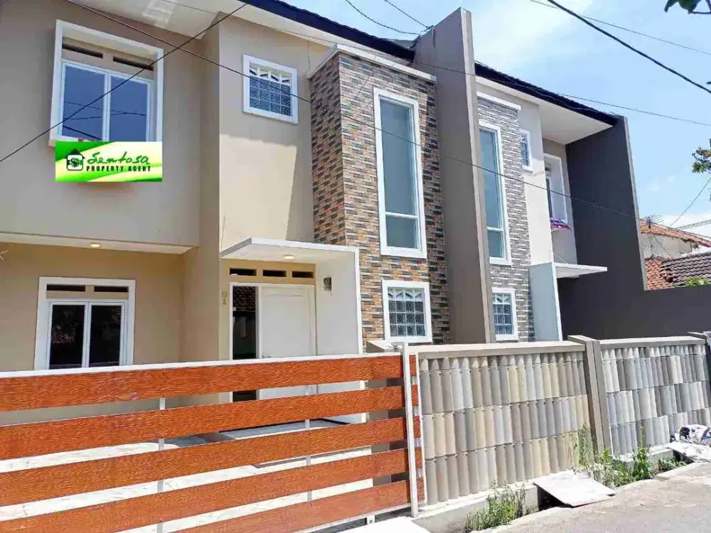 Rumah Baru 2 Lantai di Margahayu Soekarno Hatta akses tol Buah Batu