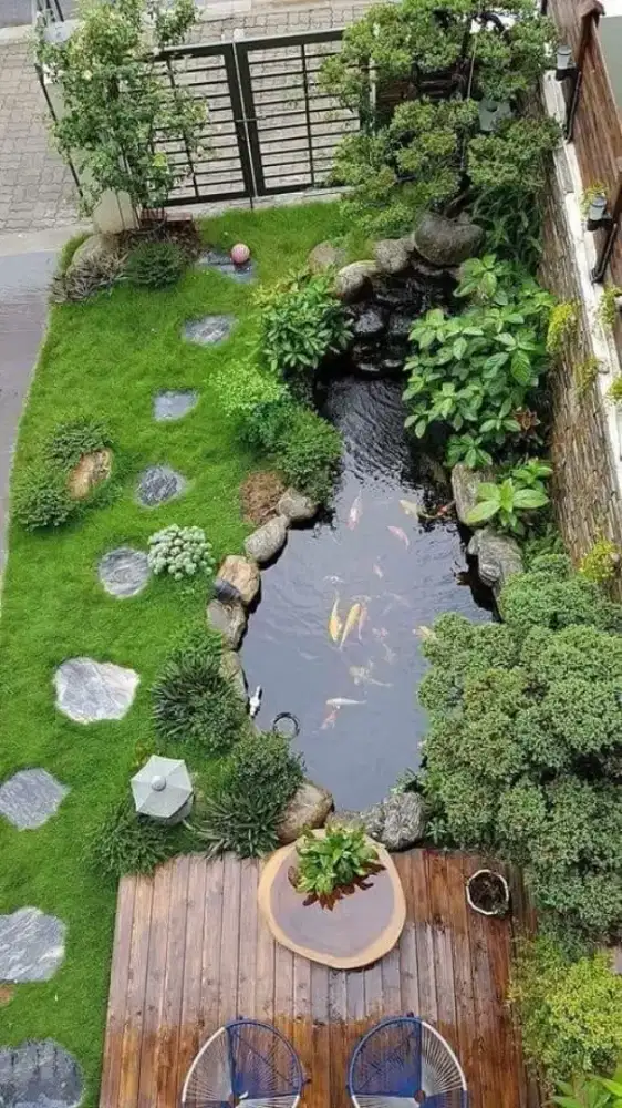 Jasa pembuatan kolam relif kolam minimalis kolam ikan koi dll #14