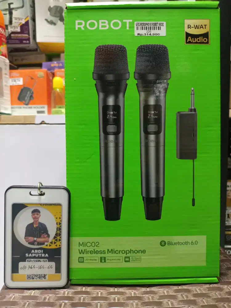 MICROPHONE ROBOT MIC02