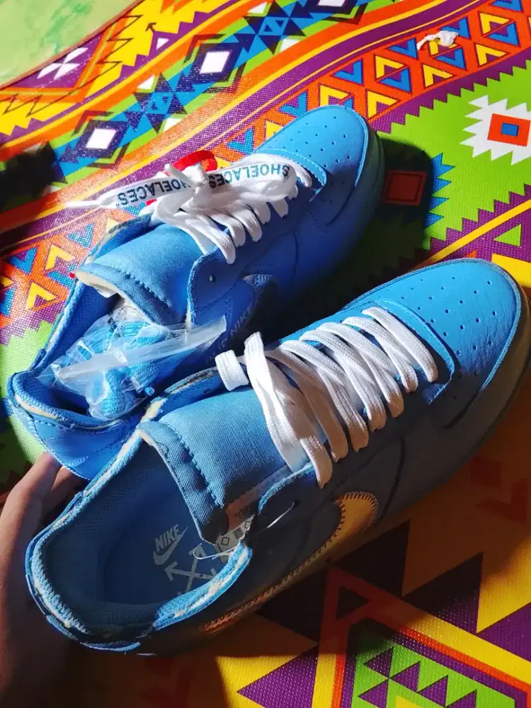 sepatu Nike air force 1 low mca university blue