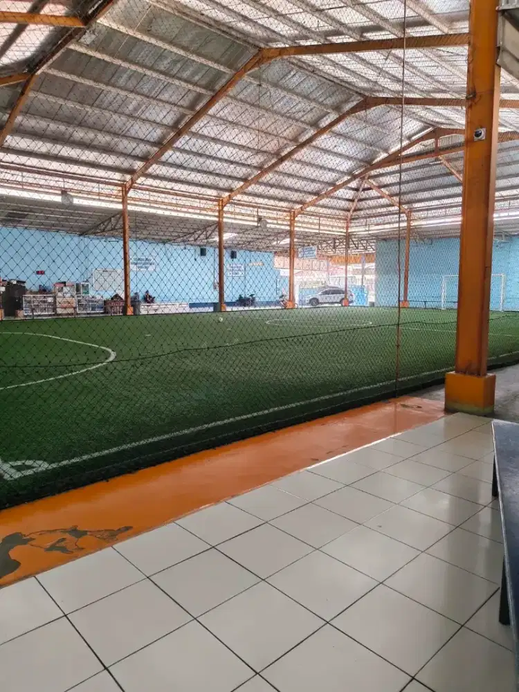 Dijual cepat tanah berikut GOR futsal & badminton