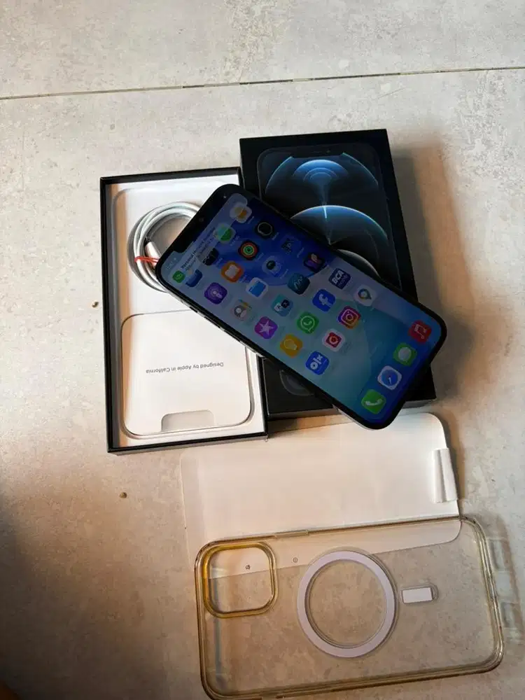 Iphone 12 pro max 128gb pacific blue ibox
