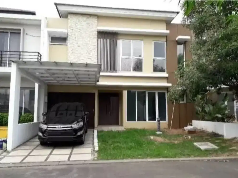 Rumah 2lt luas 10x20 type 3KTt Cluster Dbanyan JGC Jakarta Garden City