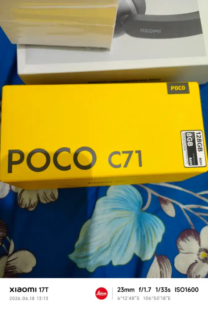 Poco c71 blue 4+4 /128gb
