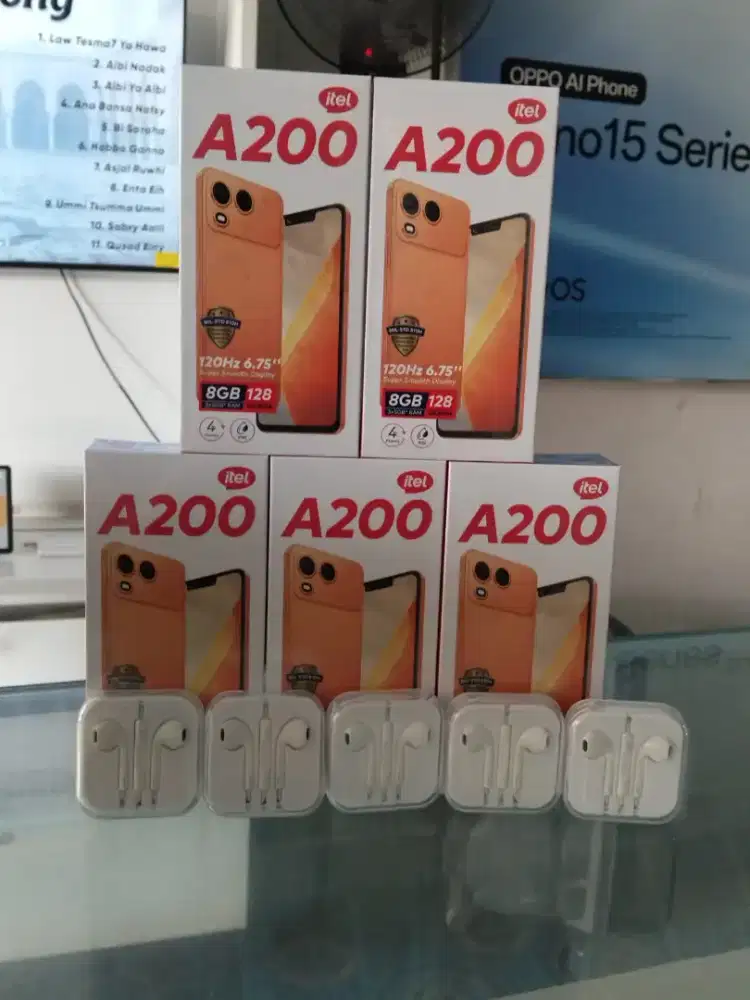 READY ITEL A200 BARU GARANSI