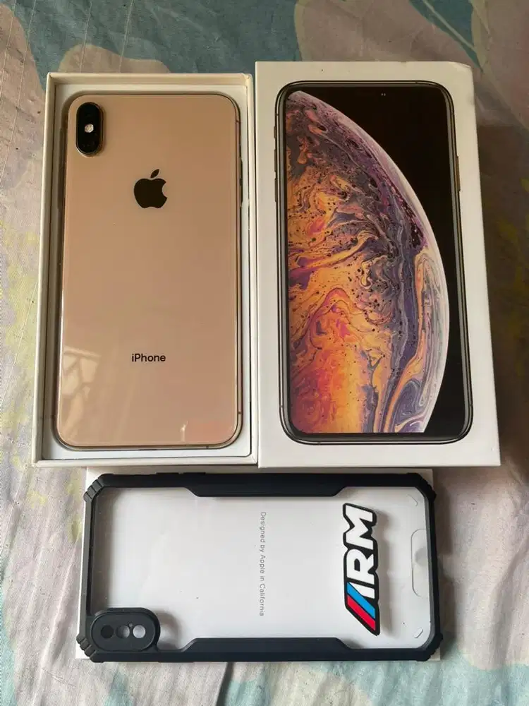 Iphone XS Max 256gb warna Gold