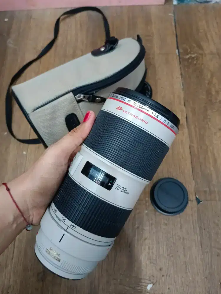 LENSA TELE 70 200MM F2.8 L II IS USM NO MINUS