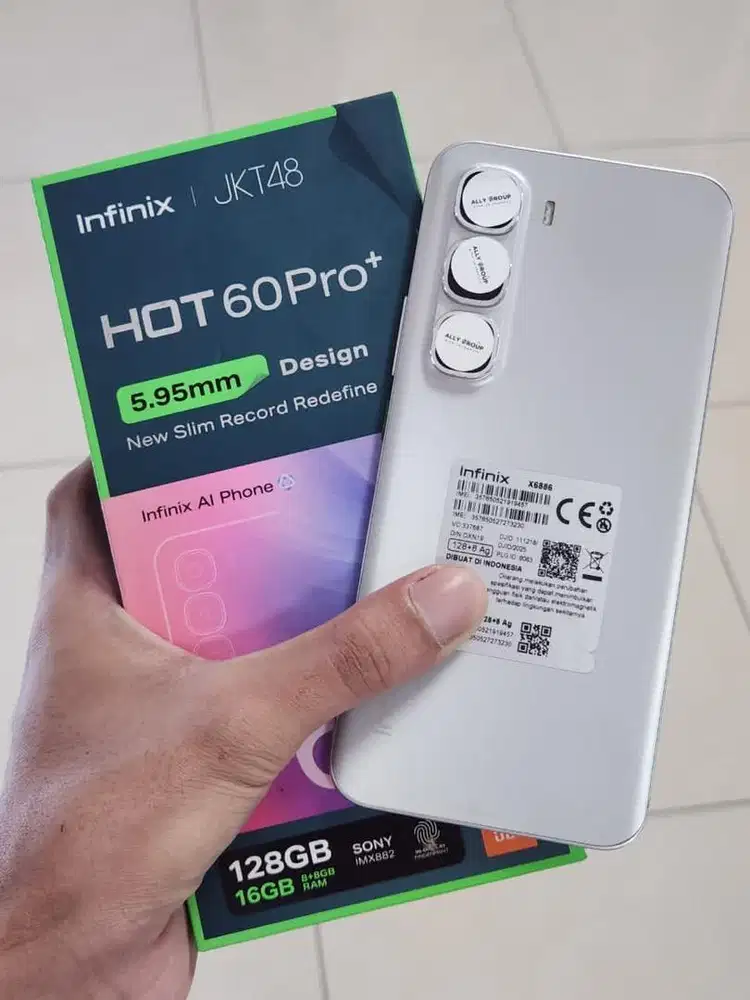 Infinix hot 60 pro+ 8/128gb fullset