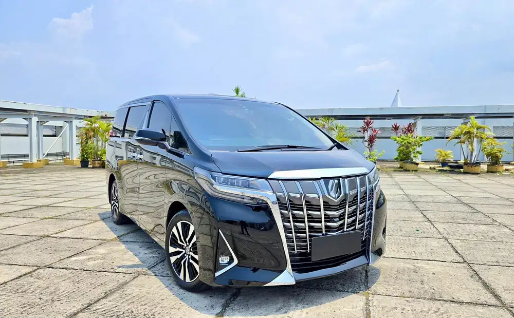 [KM 39.000AN]TOYOTA ALPHARD 2.5 G ATPM HITAM 2019