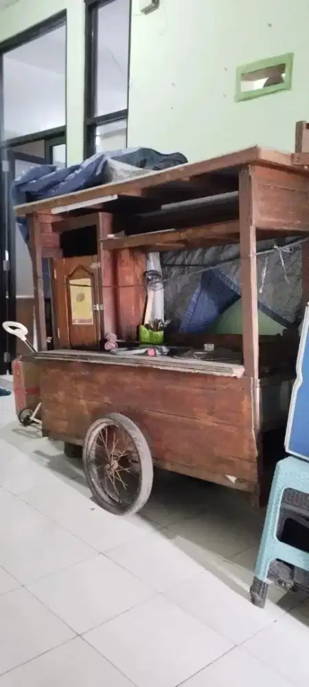 Dijual Gerobak Mie Ayam/Bakso, Free Ongkir Jaksel dan sekitar