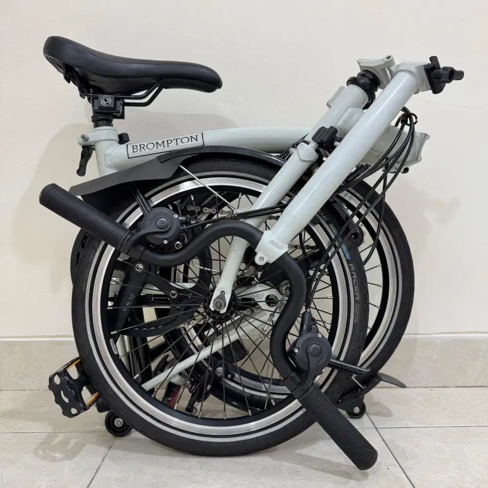 BROMPTON M6L PAPYRUS WHITE BLACK EDITION 2020 - ISTIMEWA