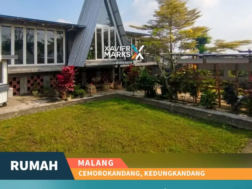 Dijual Rumah Ex Cafe di Cemorokandang Kedungkandang Malang