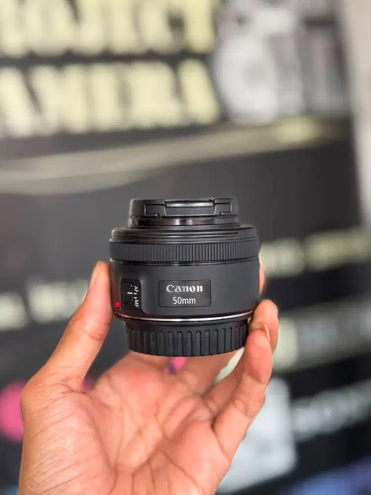 Canon EF 50mm F1.8 STM Bonus Filter UV