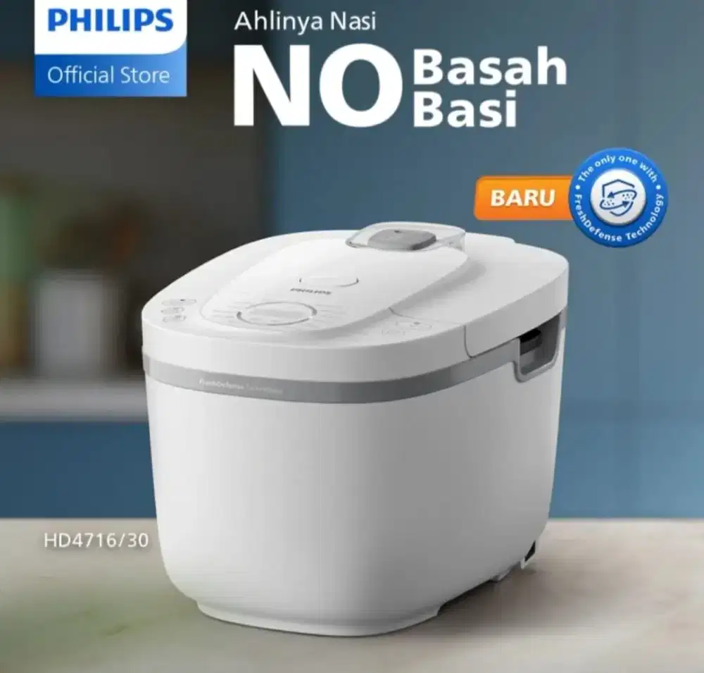 Magic com philips digital 1.8 liter dengan 16 mode masak