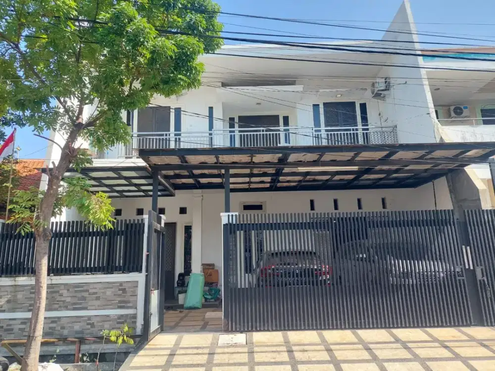 Rumah Semi Furnished Huni Lokasi Tenggilis Surabaya Dekat Raya Jemursari