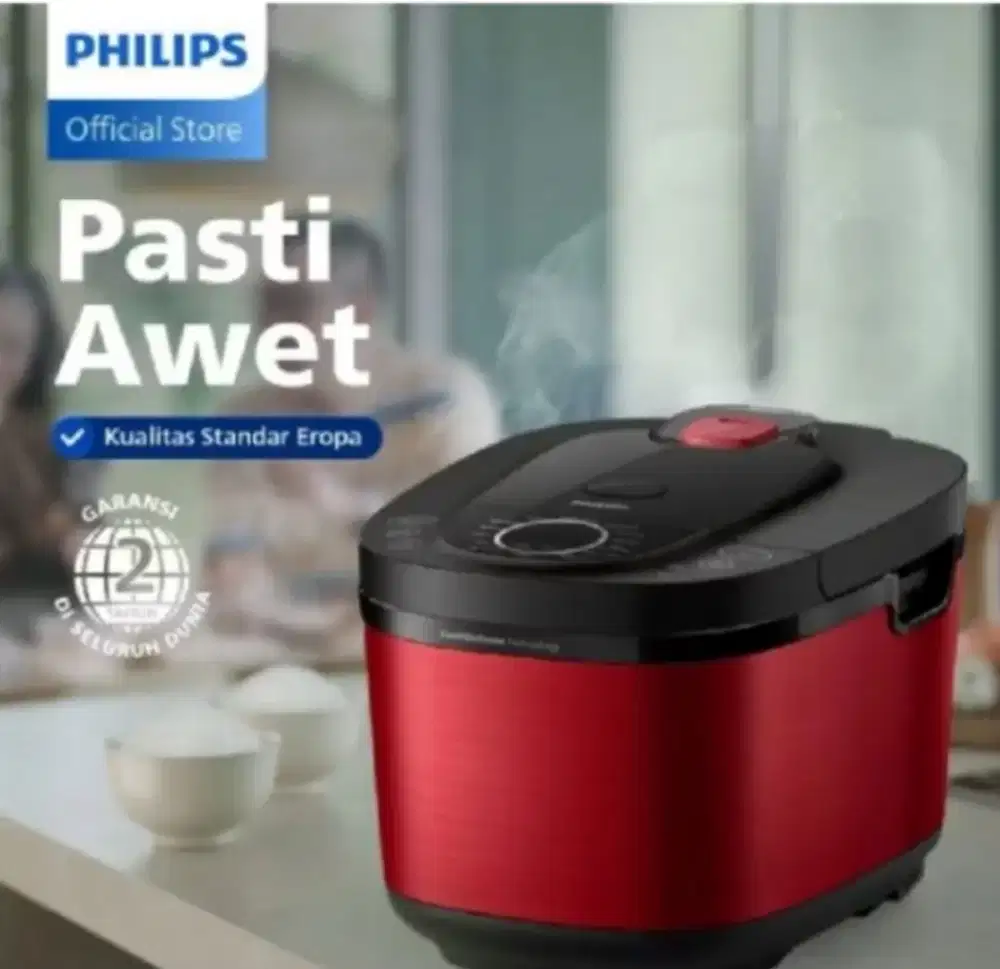 Magic com philips digital 1.8 liter HD 4812 dengan 18 mode masak