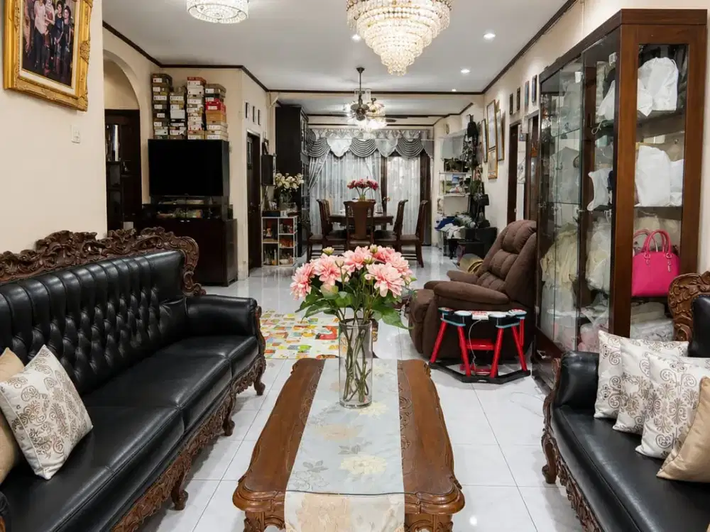 Rumah luas 10x30,7 307meter 5KT Pulo Gebang Permai