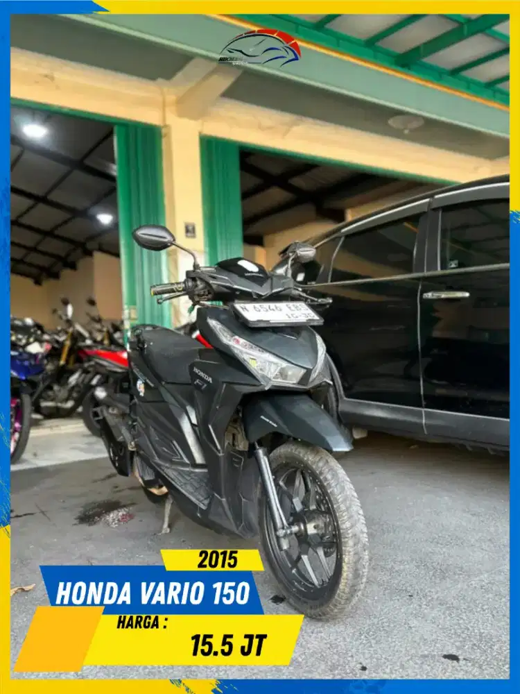 HONDA VARIO 150 2015 BEKAS RASA BARU BOSSKU HIKMAH MOTOR KEPUH MALANG
