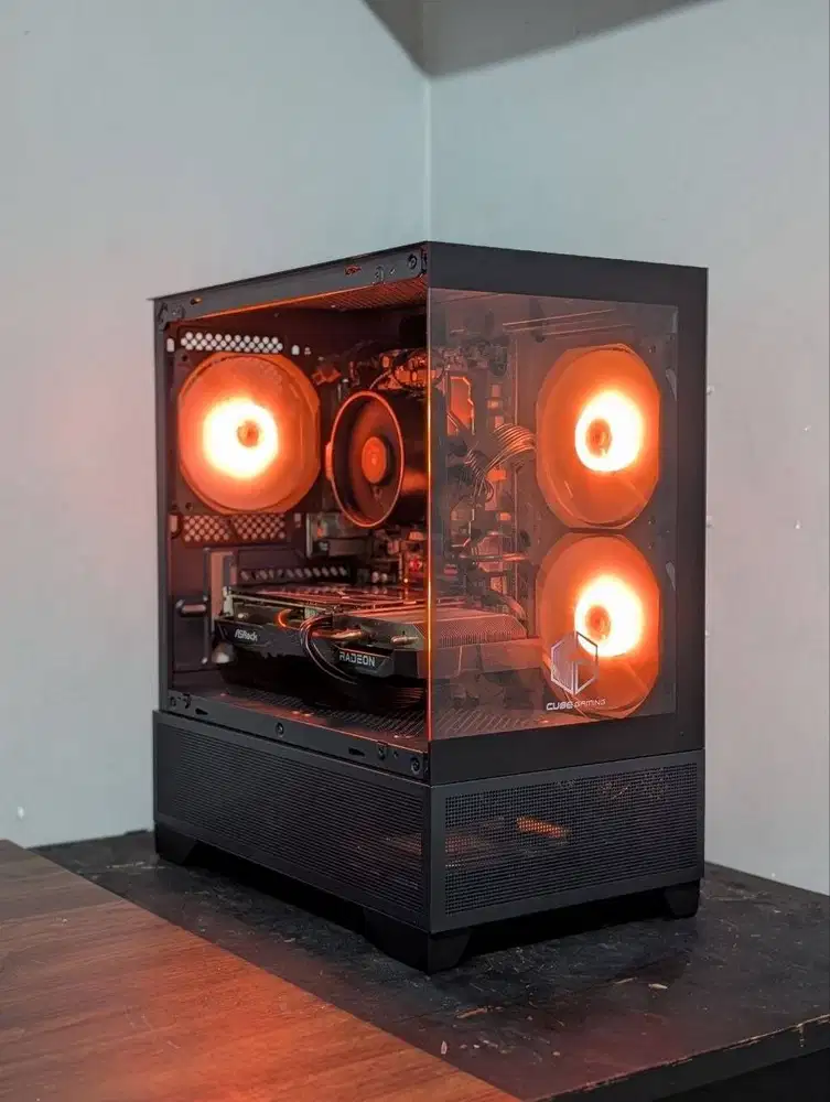 PC Gaming Ryzen 7 + RX 6600 32GB DDR4