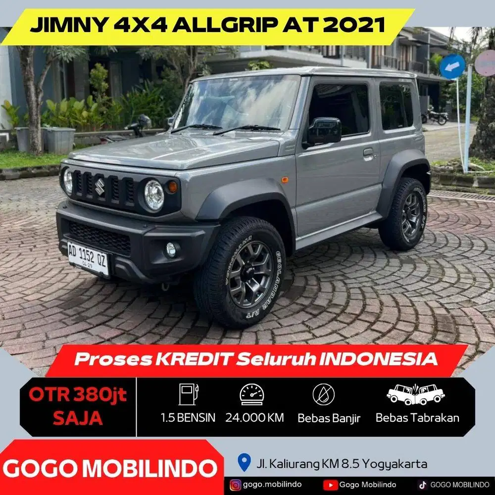 Suzuki Jimny 4x4 Allgrip Matic 2021 Plat AD ISTIMEWA DP Minim Chery