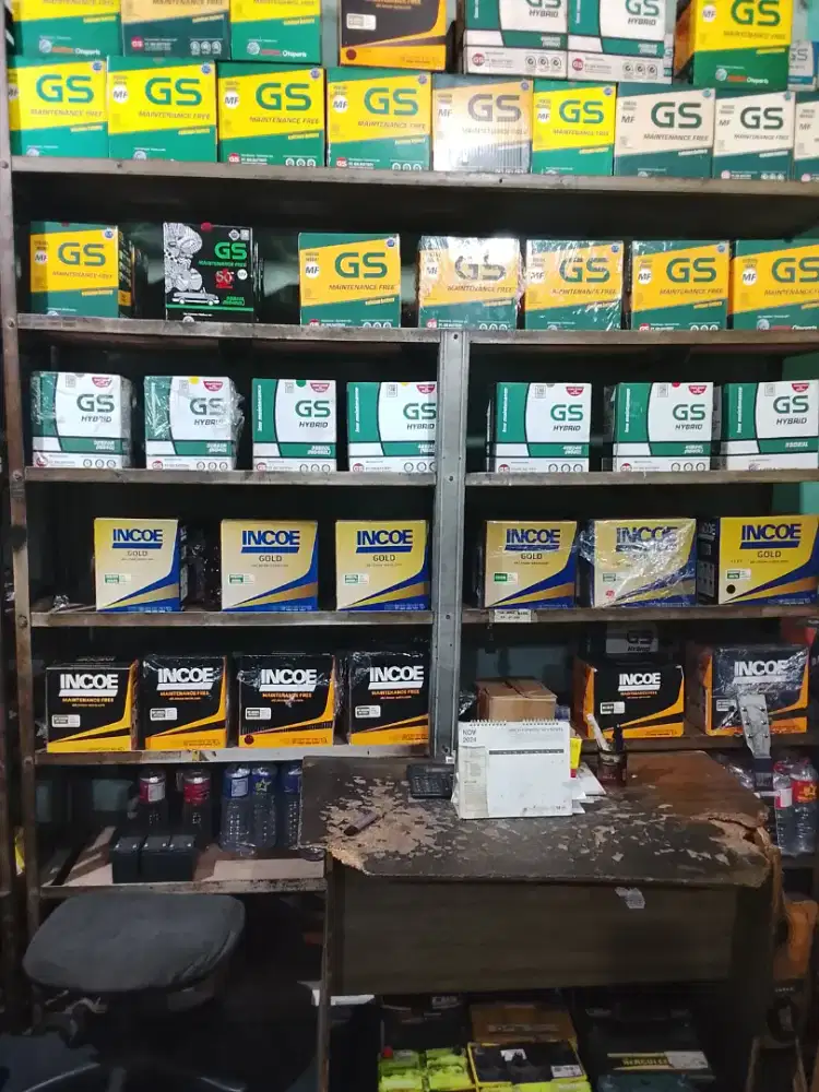 Jual aki baru dan seken