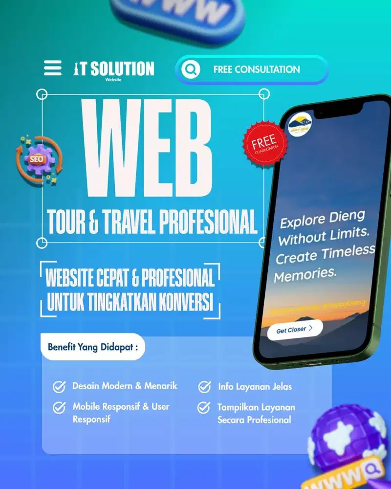 Pembuatan Website Tour Agen