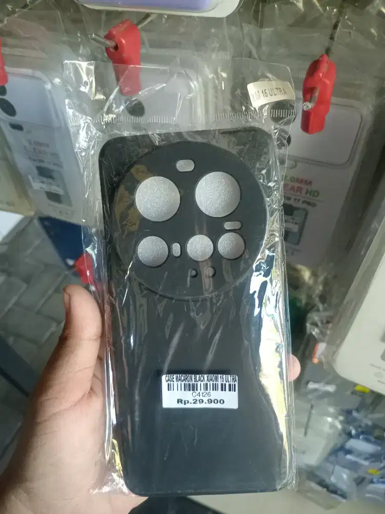 CASE MACARON BLACK XIOMI 15 ULTRA ATLANTIS DAHSYAT