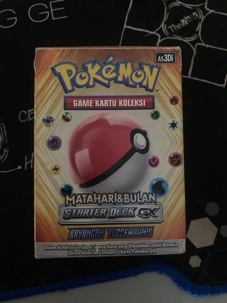ORIGINAL!! STARTER DECK POKEMON MATAHARI&BULAN BAYANGAN TERSEMBUNYI