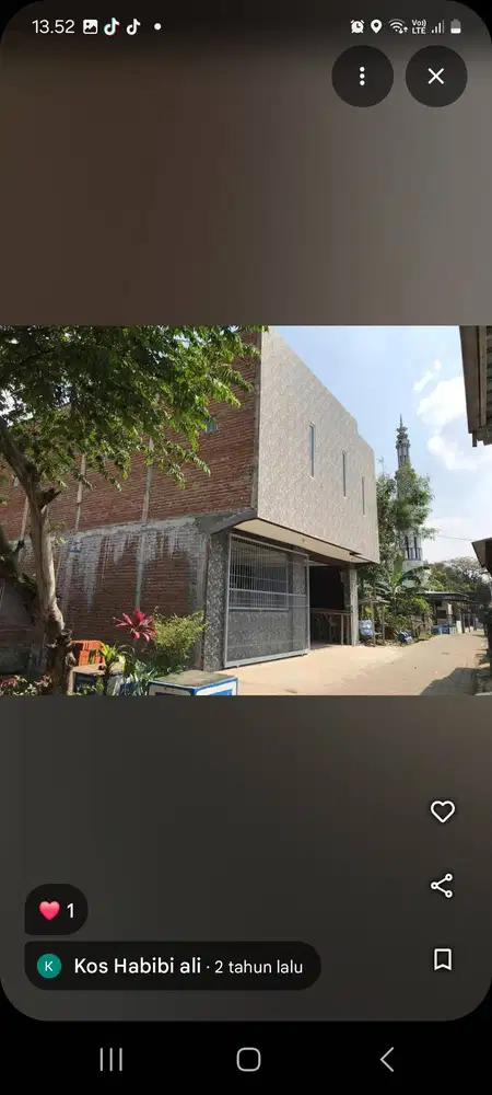 Dijual cepat butuh uang rumah kost 87 kamar 300 m dari Binus