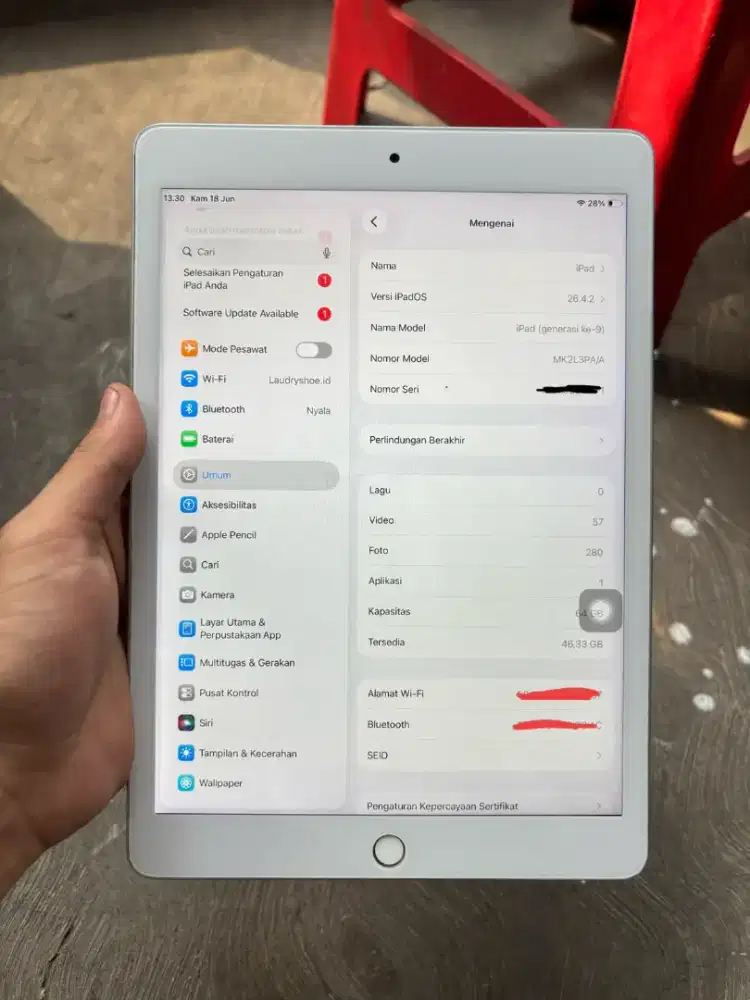 iPad gen 9 64gb