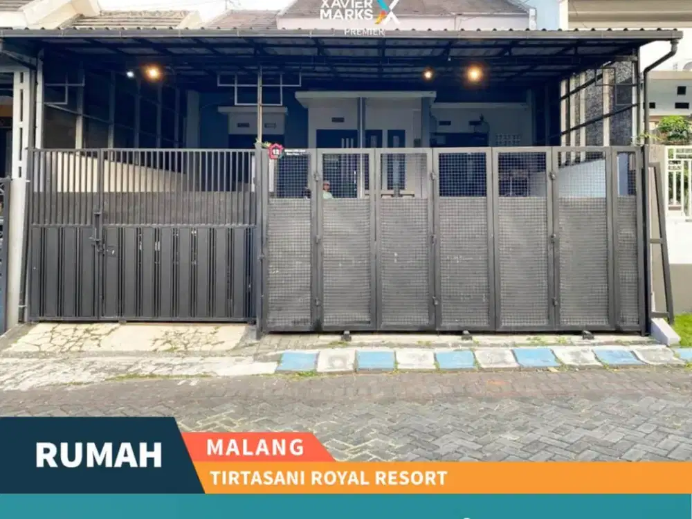 Dijual Rumah di Tirtasani Royal Resort Karangploso Malang Murah Modern
