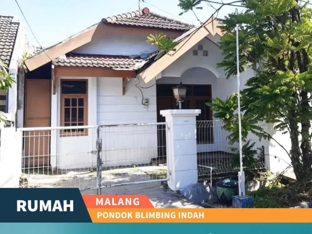 Dijual Rumah Dekat Fasilitas Umum di PBI Araya Blimbing Malang
