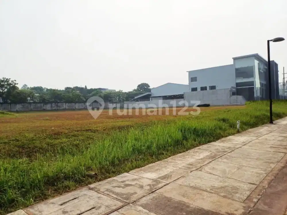 Jual Dekat Aeon Mall Kavling Komersial Jalan Boulevard Utara Bsd