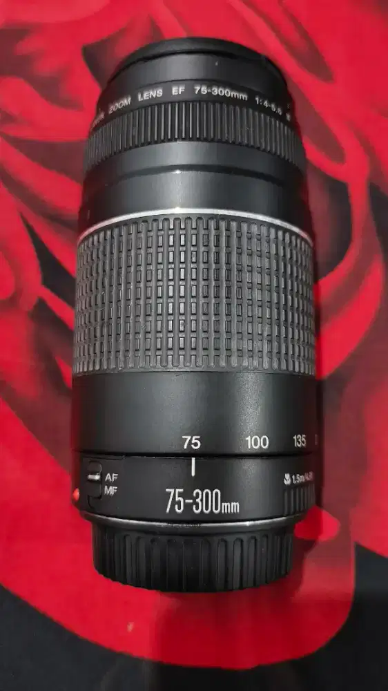Lensa zoom canon 75-300
