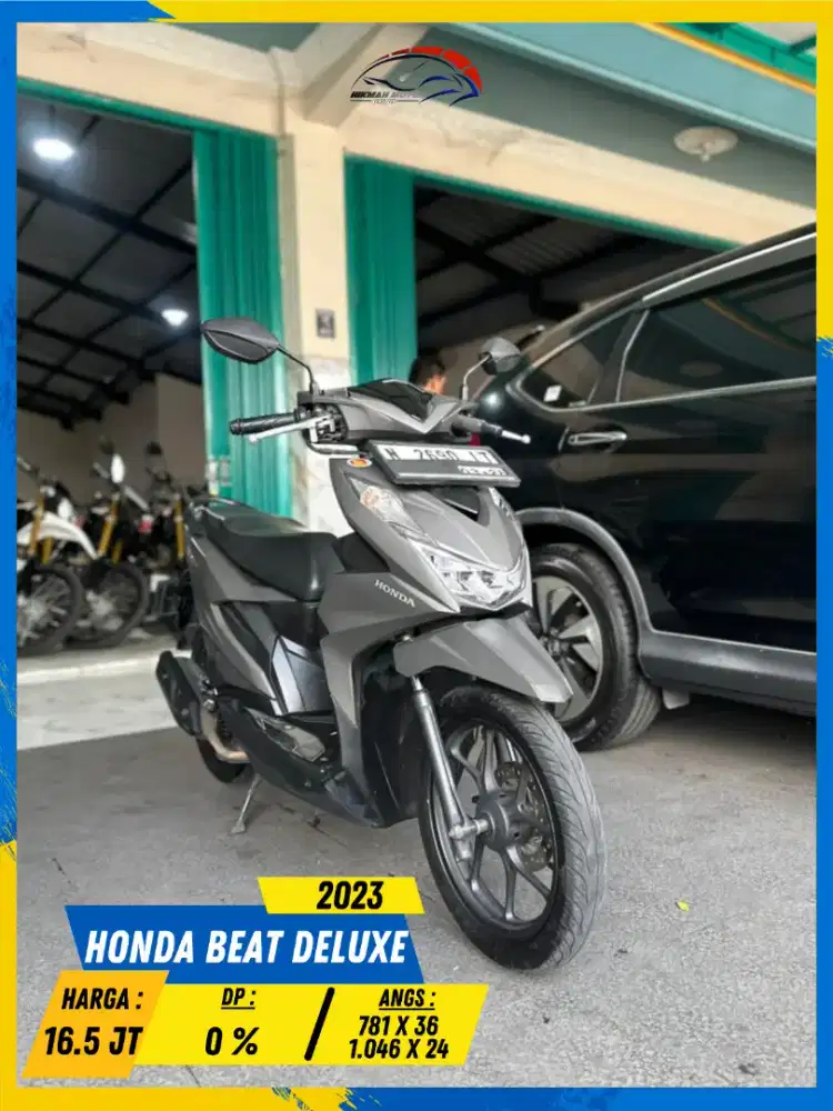 HONDA BEAT DELUXE 2023 MESIN AMAN BOSSKU HIKMAH MOTOR KEPUH MALANG