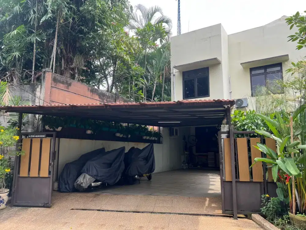 Rumah 2 Lantai Lahan Luas di Kawasan Bintaro Jaya, Dekat PK STAN, Stasiun dan Akses Tol
