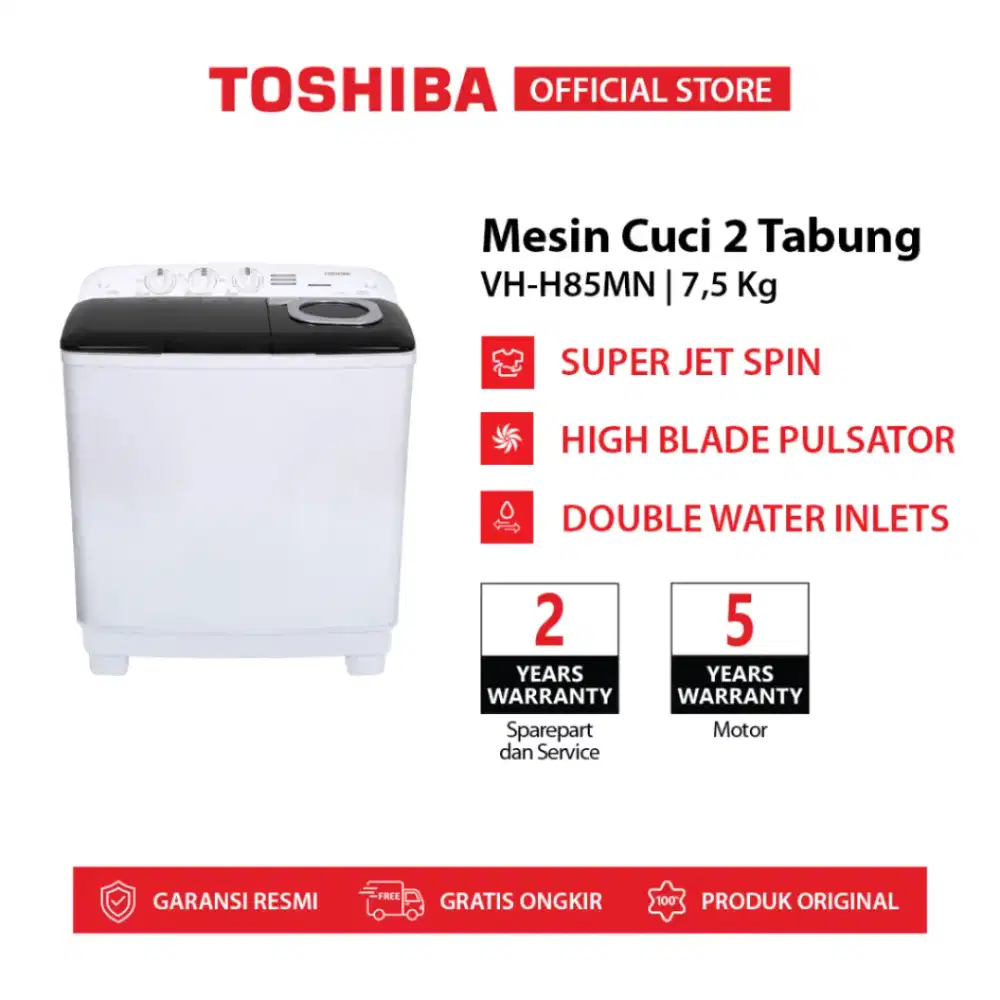 Mesin cuci terlaris se Indonesia ‼️