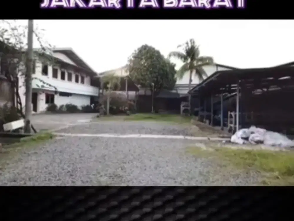Dijual Tanah Dapat Gudang Gratis Lokasi Kalideres Jakarta Barat