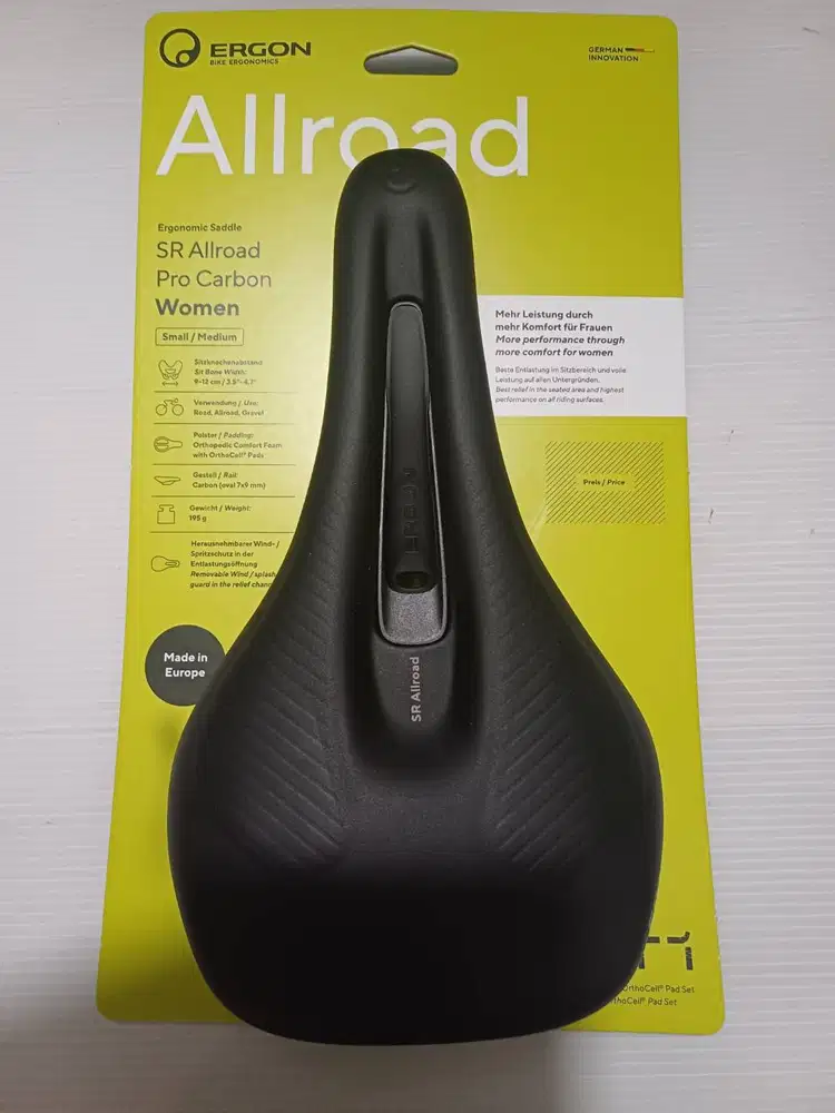 Sadel/Saddle Sepeda Ergon SR Allroad Pro Carbon Women (S/M)