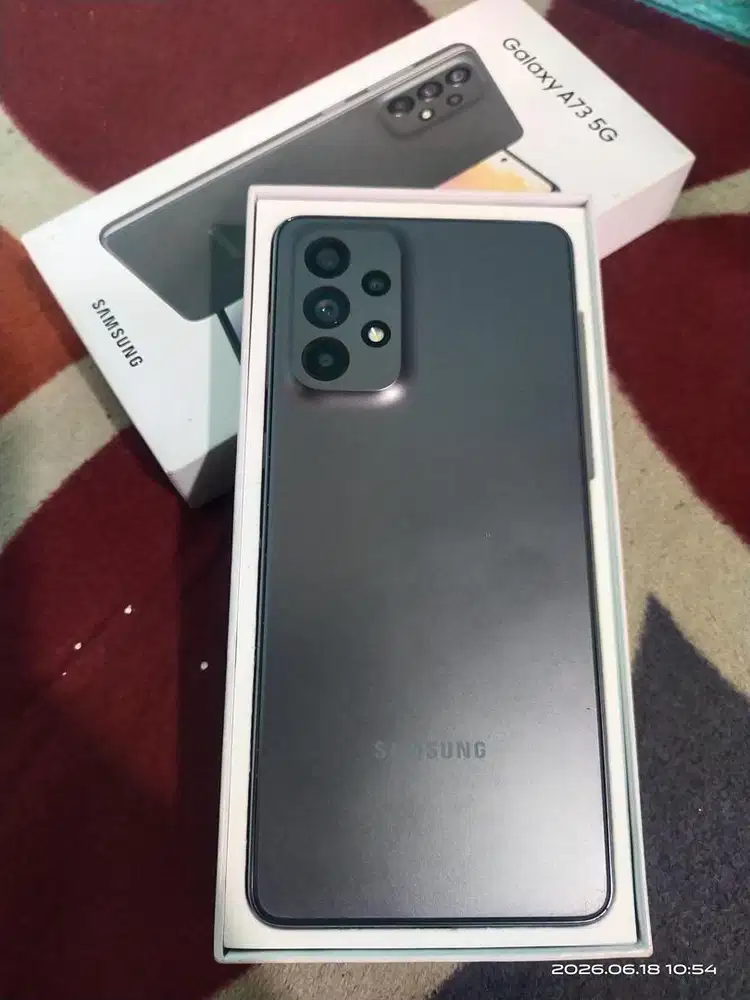 Samsung a73 5g 8/256gb resmi fullset