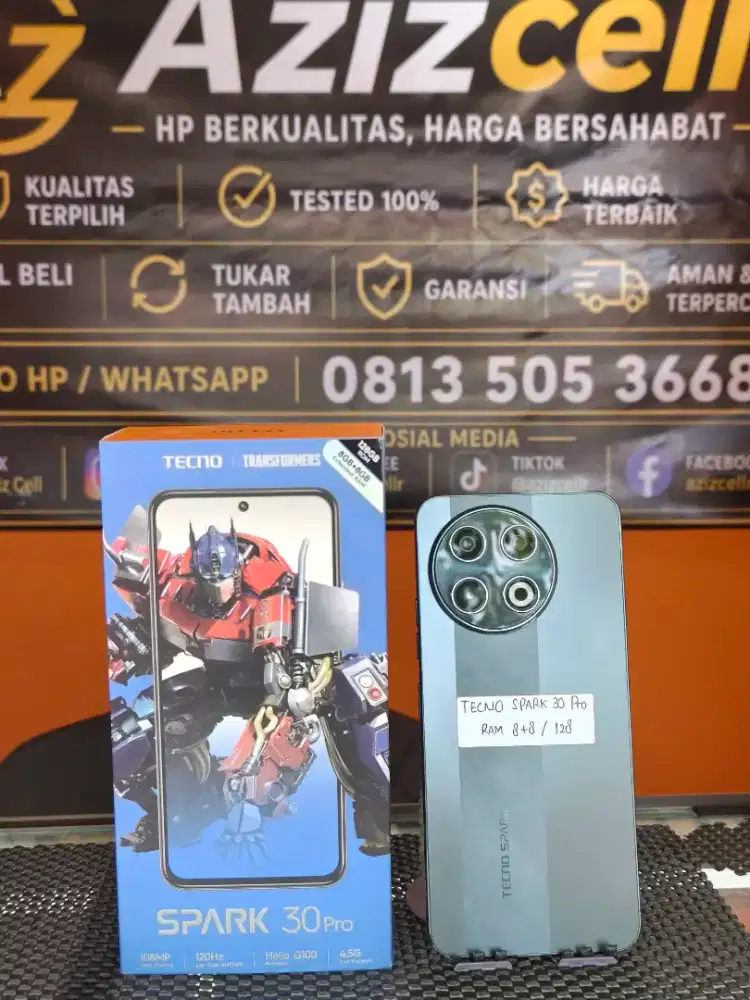 TECNO SPARK 30 PRO RAM 8+8/128