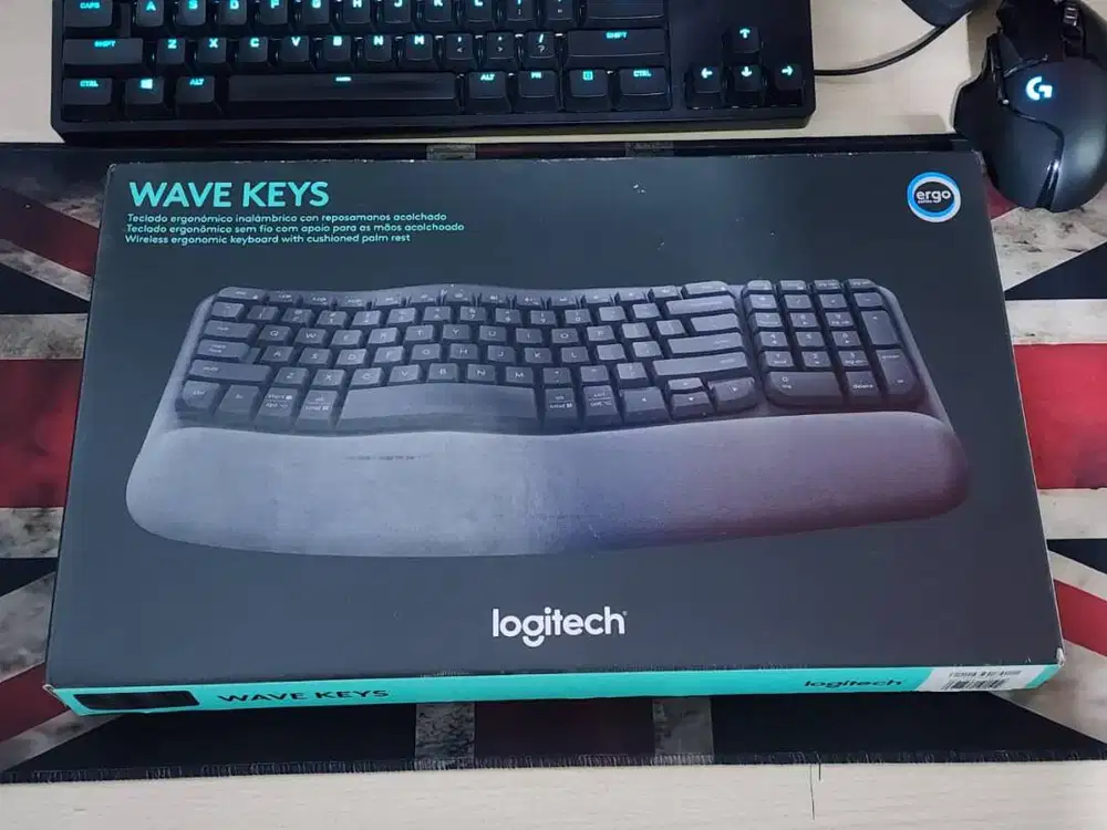 Wireless Keyboard Logitech Wave keys