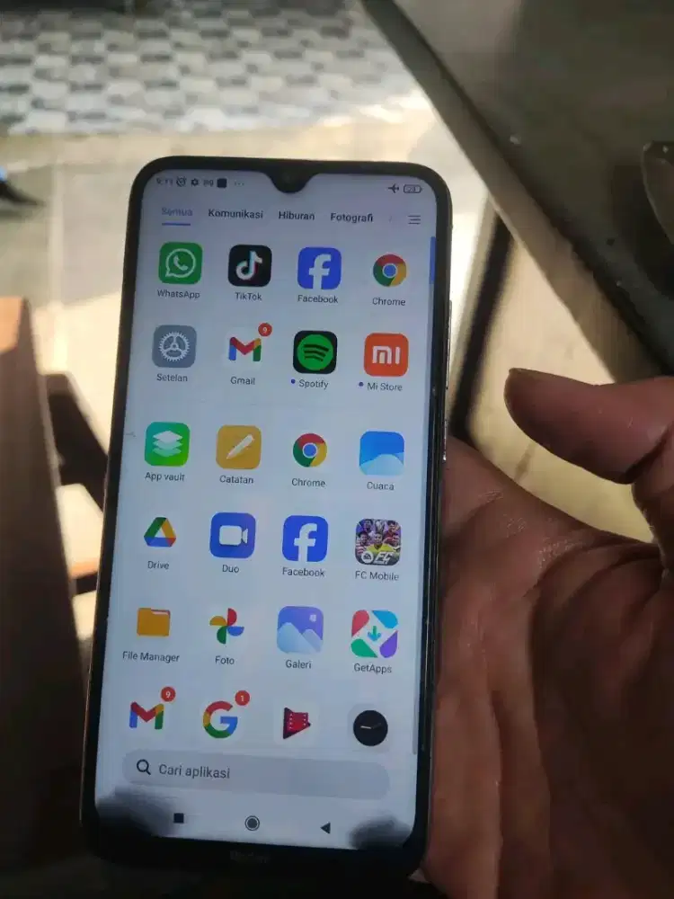 Redmi note 8 4+1/64 hp+kabel casan aja