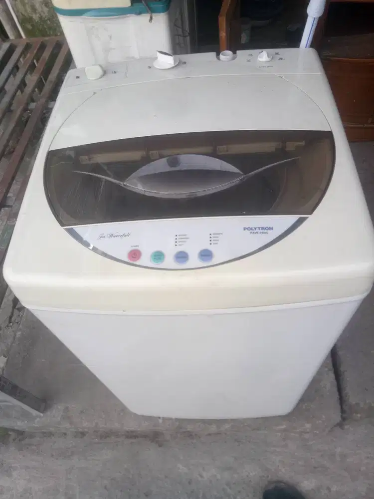 Mesin cuci POLYTRON  sudah modif manual