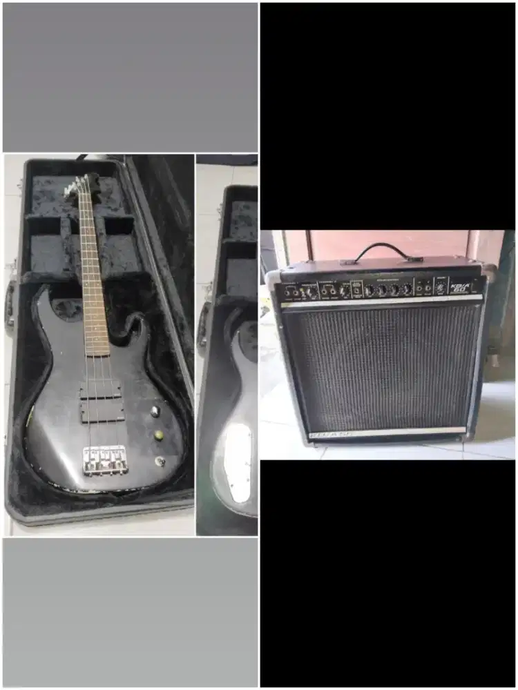 pketan bass ori jepang marina dan ampli peavey usa 12 inch