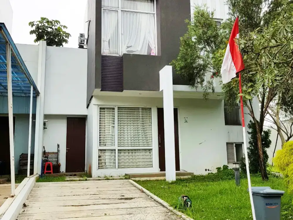Sewa rumah cantik semi furnished Verdant View Icon BSD City Tangerang